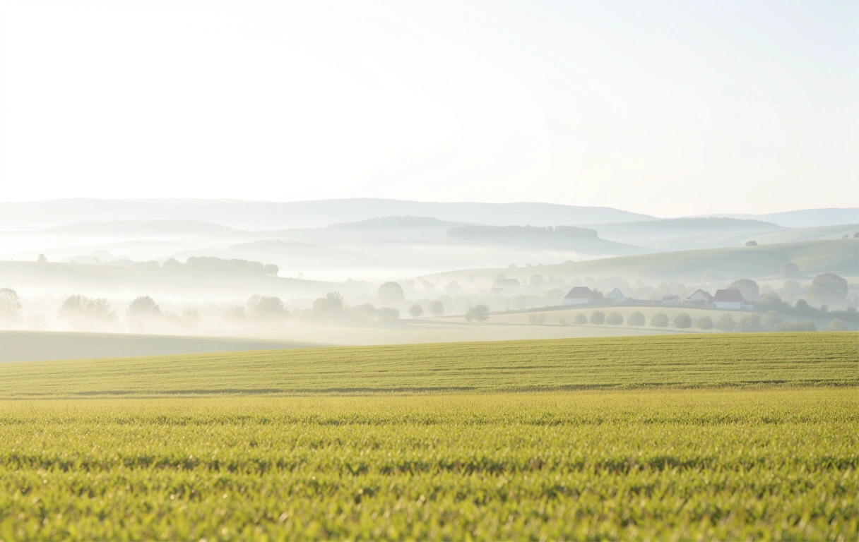 Natural landscape of Hungary